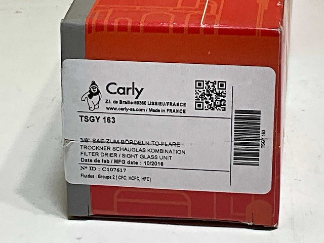 Carly tsgy163 filterdroger met kijkglas vcyl 23 kombi (2x) - afbeelding 7 van  7