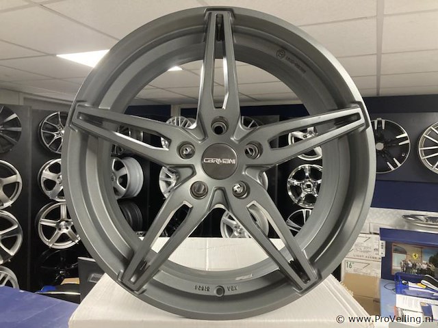 Carmani ca15 aluminium velgenset - 5x115 7.5j et41 - afbeelding 1 van  1