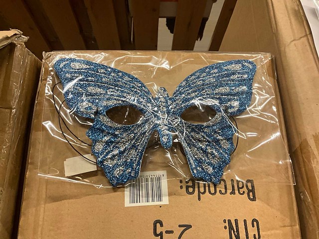 Carnavals masker (240x) - afbeelding 1 van  2