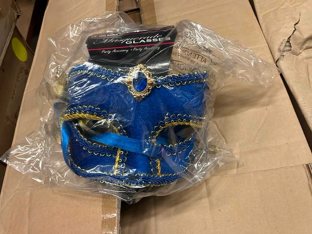 Carnavals masker (72x) - afbeelding 1 van  2