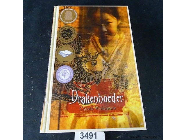 Carole wilkinson. drakenhoeder - afbeelding 1 van  5