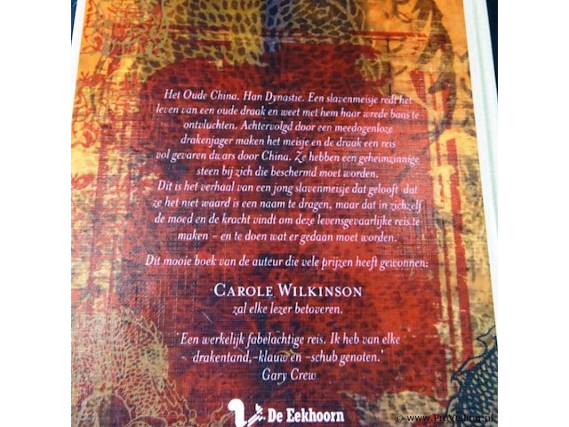 Carole wilkinson. drakenhoeder - afbeelding 2 van  5