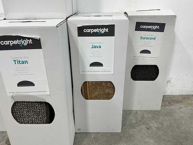 Carpetright - diverse tapijttegels voor trappen (12x) - afbeelding 4 van  7
