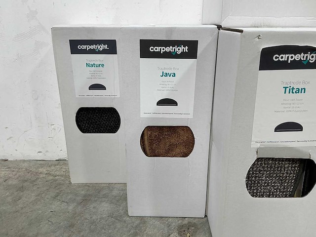 Carpetright - diverse tapijttegels voor trappen (12x) - afbeelding 6 van  7
