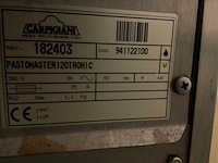 Carpigiai pastomaster 120 zuivel pasteurisatiemachine - afbeelding 7 van  7