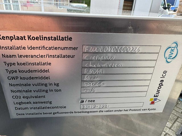Carpigiani - 2021 - snelkoeler / blastchiller - afbeelding 6 van  6