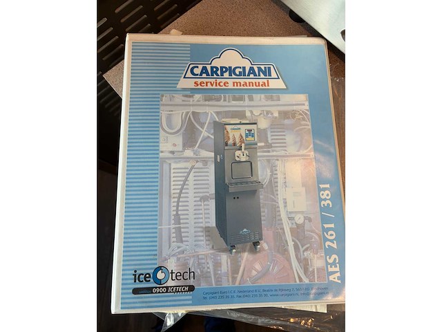 Carpigiani - aes 381 - soft ijsmachine - afbeelding 3 van  12
