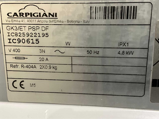 Carpigiani - gk3t- ijsmachine - afbeelding 8 van  16