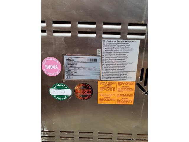 Carpigiani aes zelf pasteuriserende softijsmachine 261/psp-df - afbeelding 6 van  9
