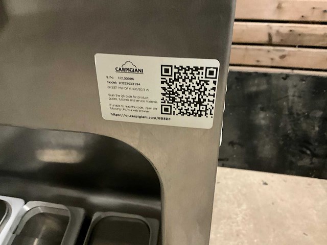 Carpigiani gk3 et psp df m softijsmachine - afbeelding 13 van  13