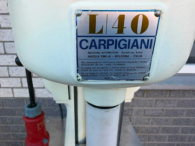 Carpigiani l40 bokvriezer ijsmachine - afbeelding 5 van  8
