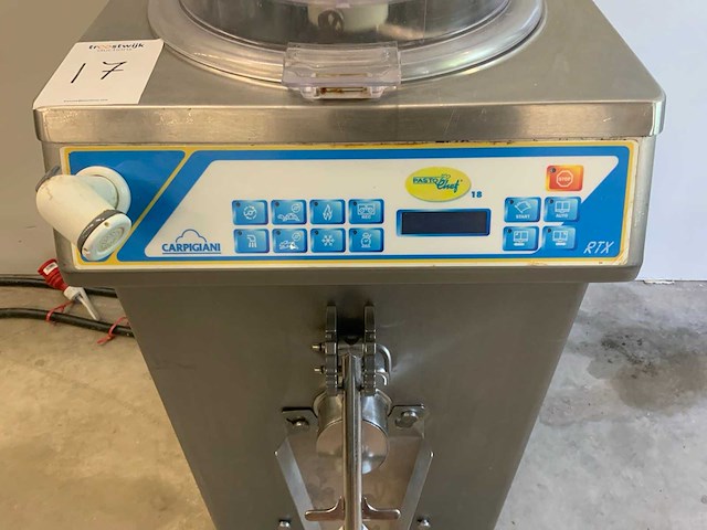 Carpigiani pastochef 18 rtx ijsmachine - afbeelding 4 van  9