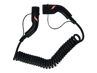 Carpoint spiraal laadkabel elektrische auto type 2 2 32a 3ph 6 meter - afbeelding 1 van  4