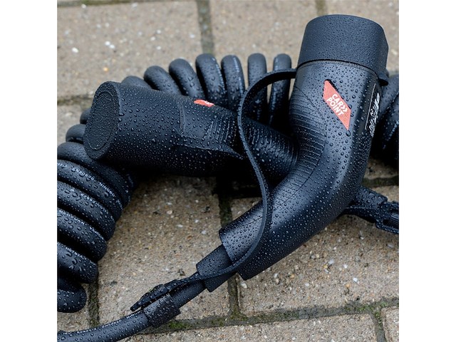 Carpoint spiraal laadkabel elektrische auto type 2 2 32a 3ph 6 meter - afbeelding 2 van  4