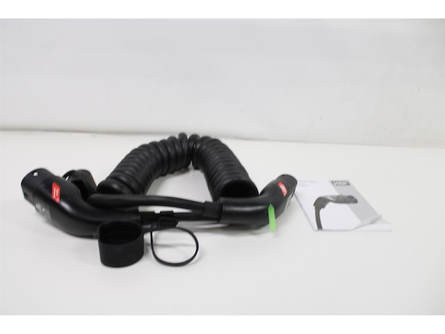 Carpoint spiraal laadkabel elektrische auto type 2 2 32a 3ph 6 meter - afbeelding 3 van  4