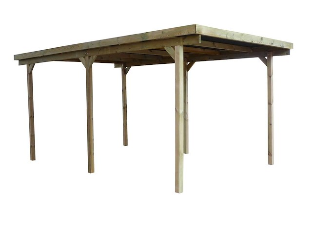 Carport - vrijstaand 750x300x270 cm - afbeelding 1 van  2