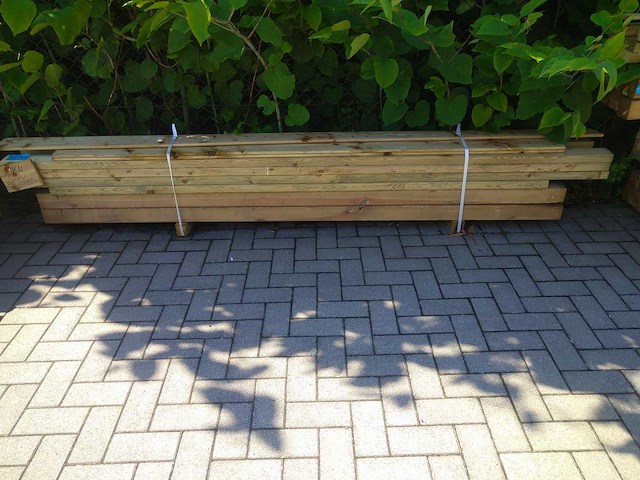 Carport - vrijstaand 750x300x270 cm - afbeelding 2 van  2