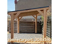 Carport voor zonnepanelen 308x 516 - afbeelding 1 van  2