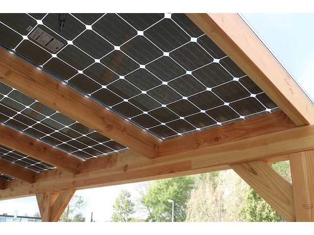 Carport voor zonnepanelen 308x 516 - afbeelding 2 van  2
