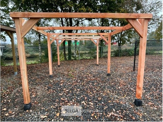 Carport/overkapping-hoog, afm b310xd600xh285 cm - afbeelding 2 van  5
