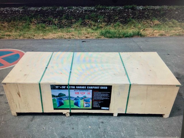 Carport/overkapping/opslagruimte - afbeelding 1 van  4