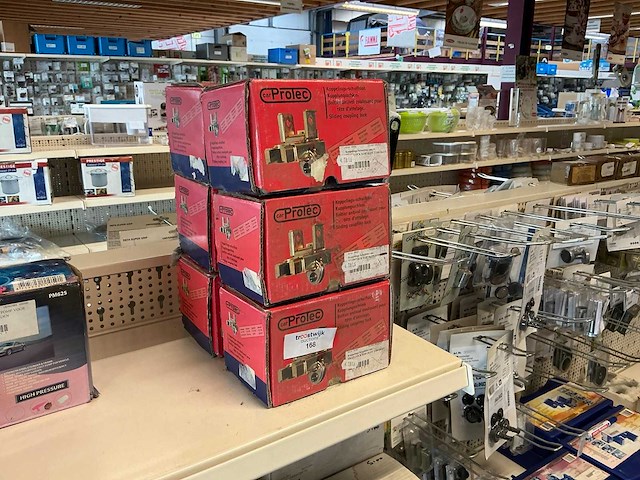 Carprotec aanhanger koppelings-schuifslot (6x) - afbeelding 1 van  3