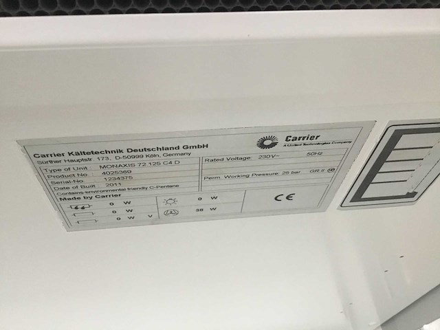 Carrier - glazen wandkoeling - afbeelding 2 van  2