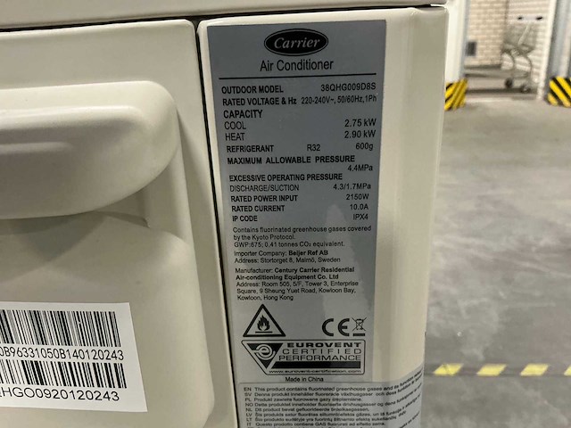 Carrier airconditioning set - afbeelding 2 van  18