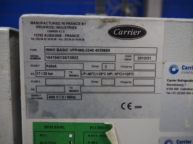 Carrier / copeland scroll - afbeelding 5 van  13