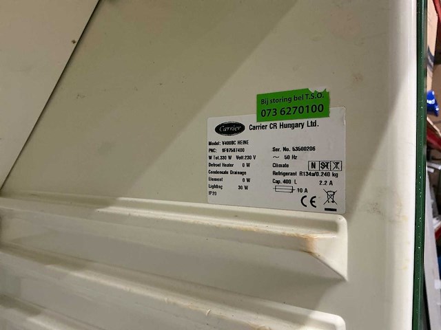 Carrier v400bc barkoeling - afbeelding 6 van  6