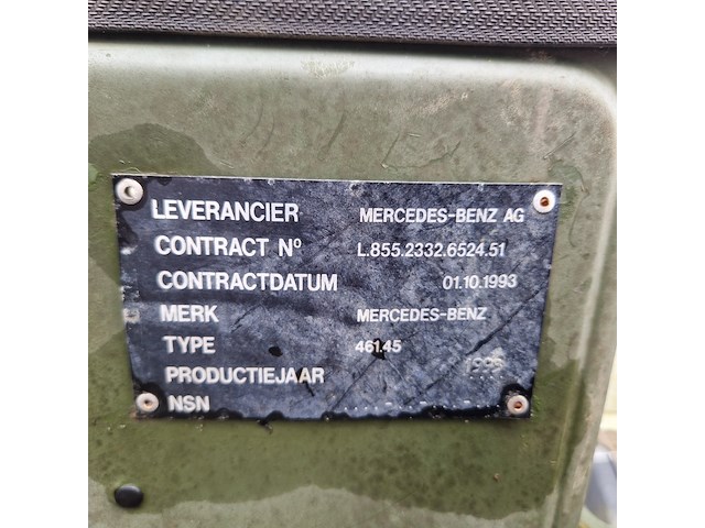 Carrosserie tbv personenvoertuig, mercedes-benz, g-klasse - afbeelding 20 van  29
