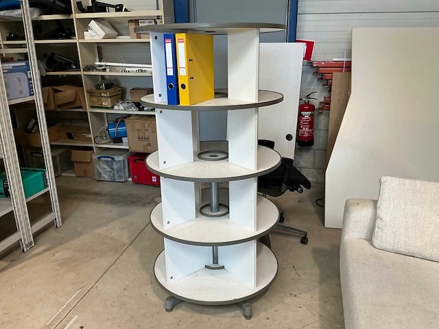 Carrouselrek voor klasseermappen - afbeelding 1 van  7