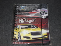 Cars lijntjes schrift 5 stuks mix geleverd 1 x in a50 - afbeelding 2 van  5