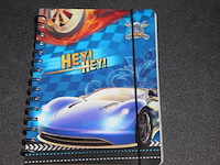 Cars lijntjes schrift 5 stuks mix geleverd 1 x in a50 - afbeelding 5 van  5