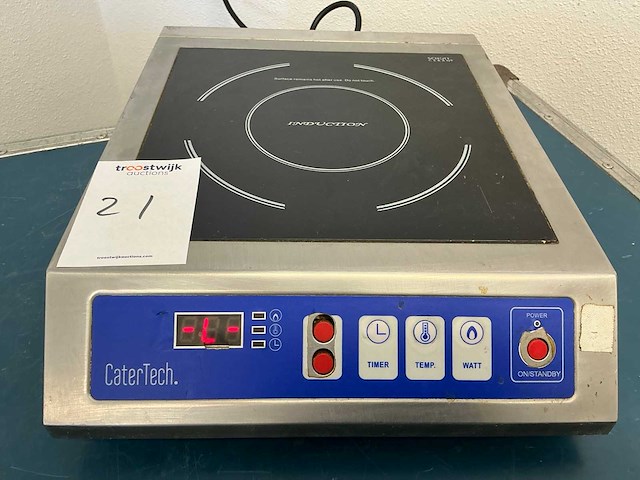 Cartertech inductiekookplaat - afbeelding 3 van  4
