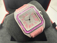 Cartie santos 100 xl | pink | diamonds | unworn - afbeelding 6 van  9