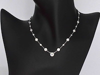 Cartier - cartier halscollier met natuurlijke diamanten - afbeelding 3 van  10