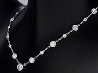 Cartier - cartier halscollier met natuurlijke diamanten - afbeelding 4 van  10