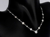 Cartier - cartier halscollier met natuurlijke diamanten - afbeelding 5 van  10