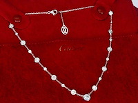 Cartier - cartier halscollier met natuurlijke diamanten - afbeelding 9 van  10