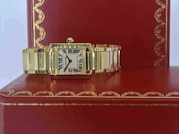 Cartier - tank francaise goud - afbeelding 1 van  13