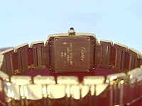 Cartier - tank francaise goud - afbeelding 10 van  13