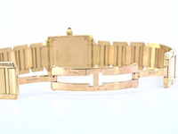 Cartier - tank francaise goud - afbeelding 11 van  13