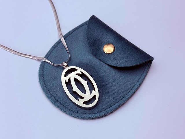 Cartier ''double c monogram'' collier - afbeelding 2 van  4