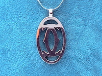 Cartier ''double c monogram'' collier - afbeelding 3 van  4