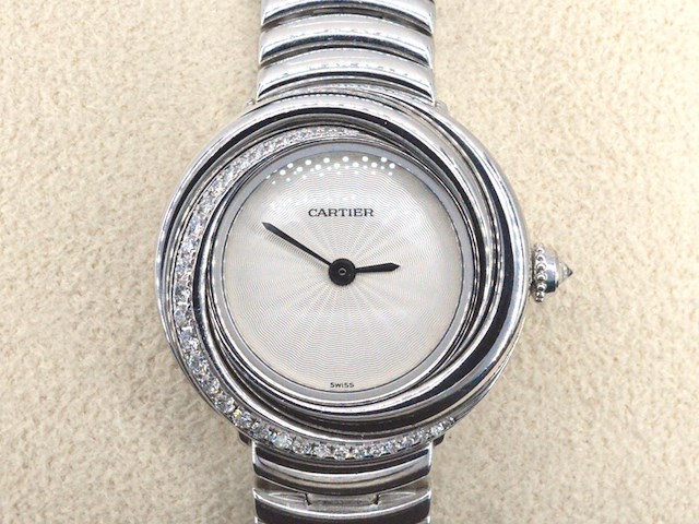Cartier gouden trinity horloge - afbeelding 8 van  15