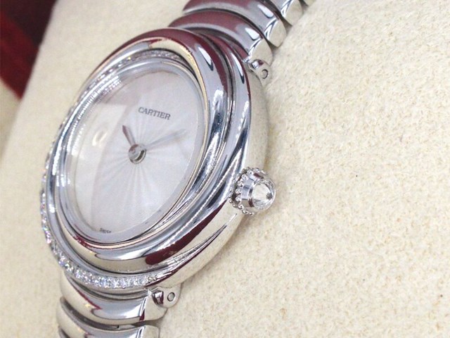 Cartier gouden trinity horloge - afbeelding 11 van  15