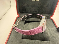 Cartier santos "medium" | iced out natural diamonds - afbeelding 13 van  13