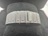 Cartier santos | wssa0018 | full iced out with natural diamonds | 2022 - afbeelding 12 van  16