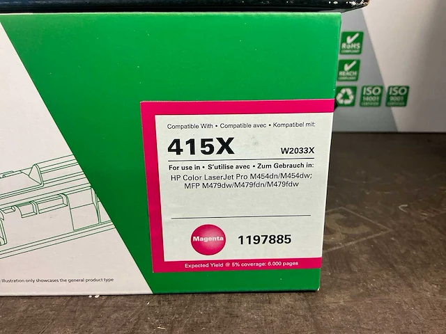 Cartridge (5x) - afbeelding 4 van  5